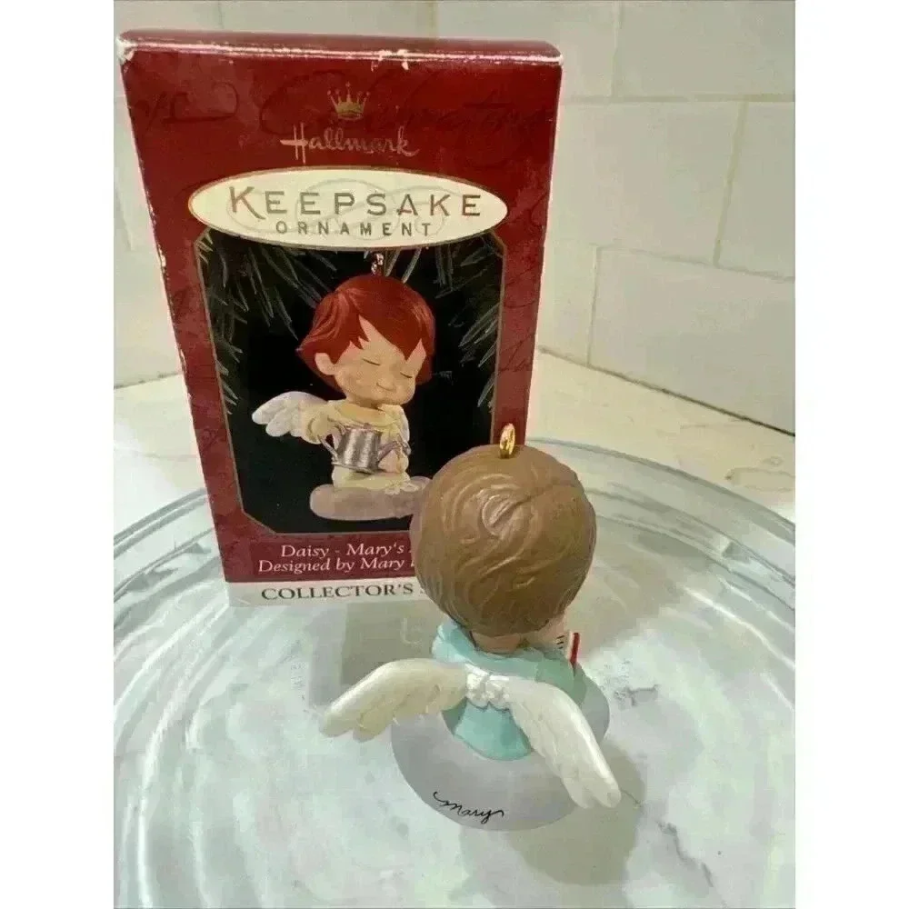 1993 Hallmark Keepsake Christmas Holiday Ornament MARYS ANGELS JOY 6TH IN SERIES